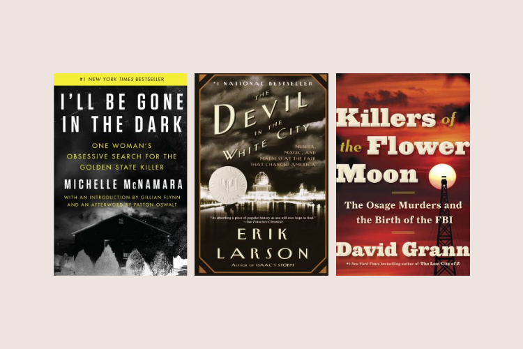 three book covers