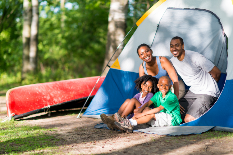 family camping