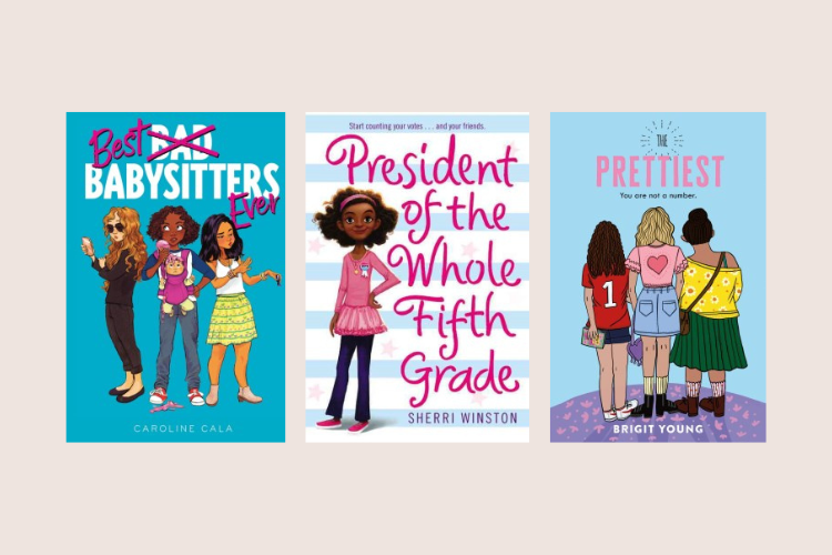 three book covers