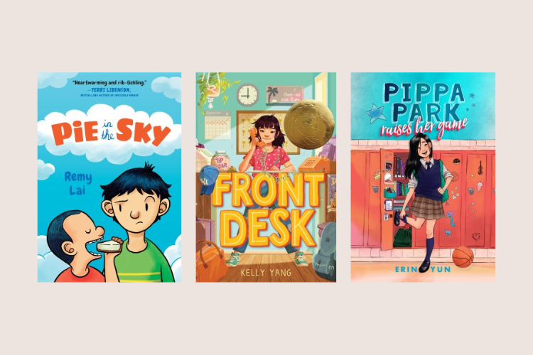 three book covers