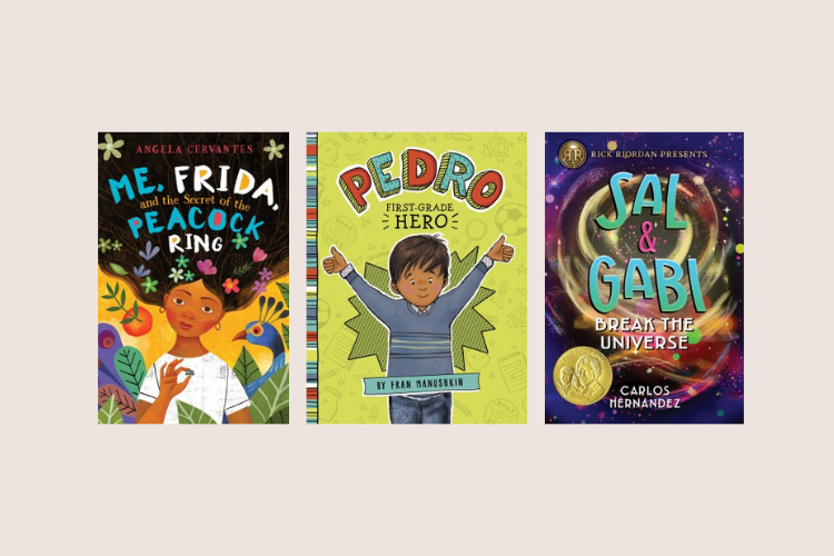 three book covers