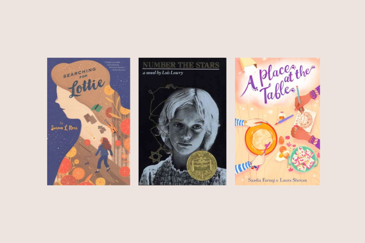 three book covers