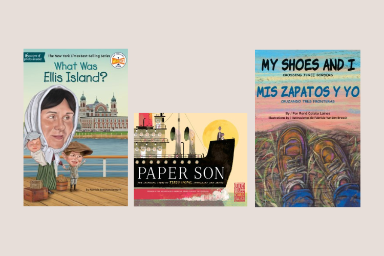 three book covers