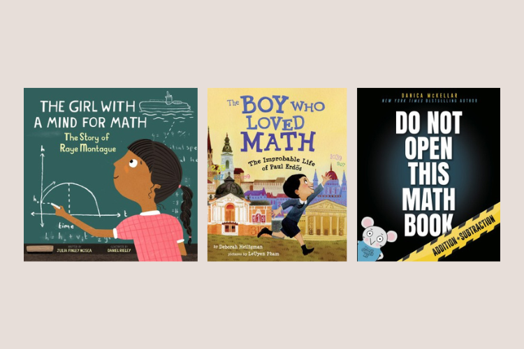 three book covers