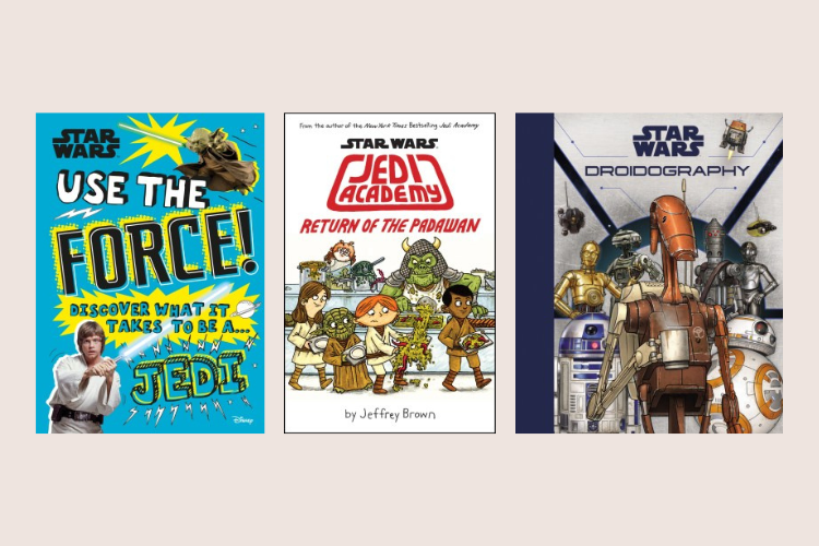 three book covers