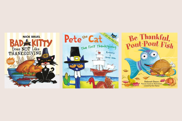 three book covers