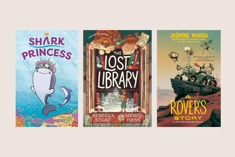 three book covers